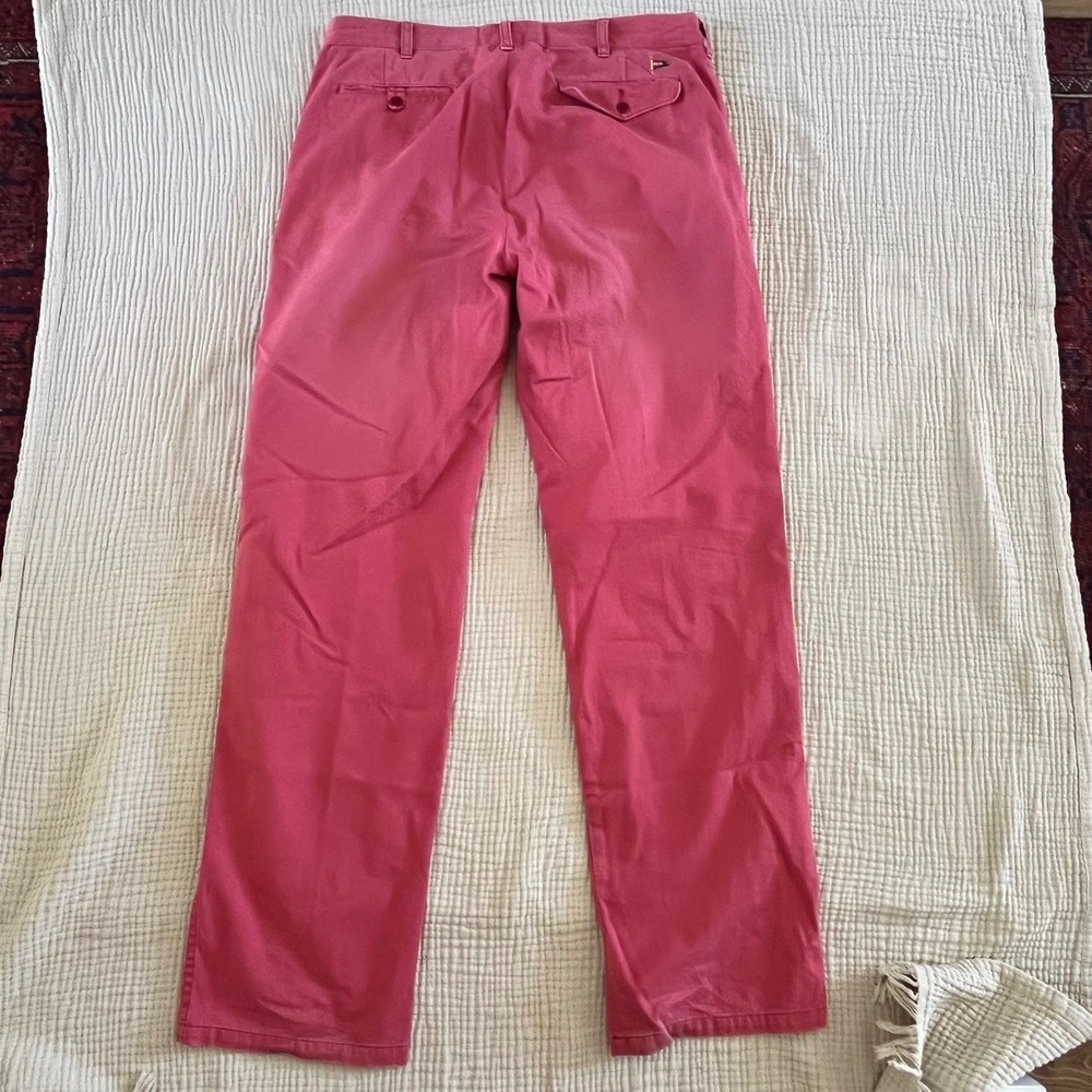 Vintage Polo Ralph Lauren GL-5 Chino Pants Salmon 34x34 - Picture 4 of 10